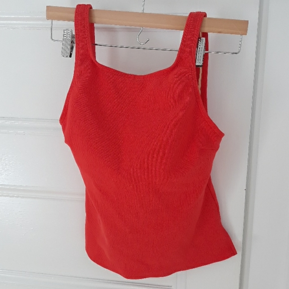 VTG 90s Y2K high neck rise orange bikini - Picture 9 of 15